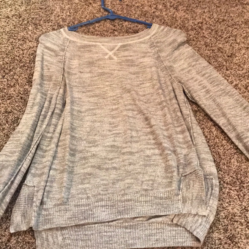 Gray sweater